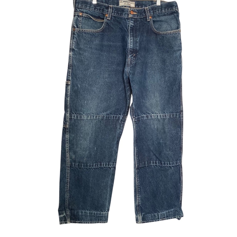 Levi Strauss Double Knee Carpenter Jeans Professional Grade Workwear 38x32 Y2K